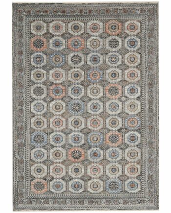 Nourison rug Starry Nights STN09 GRYNV GREY NAVY 5x7 099446797230