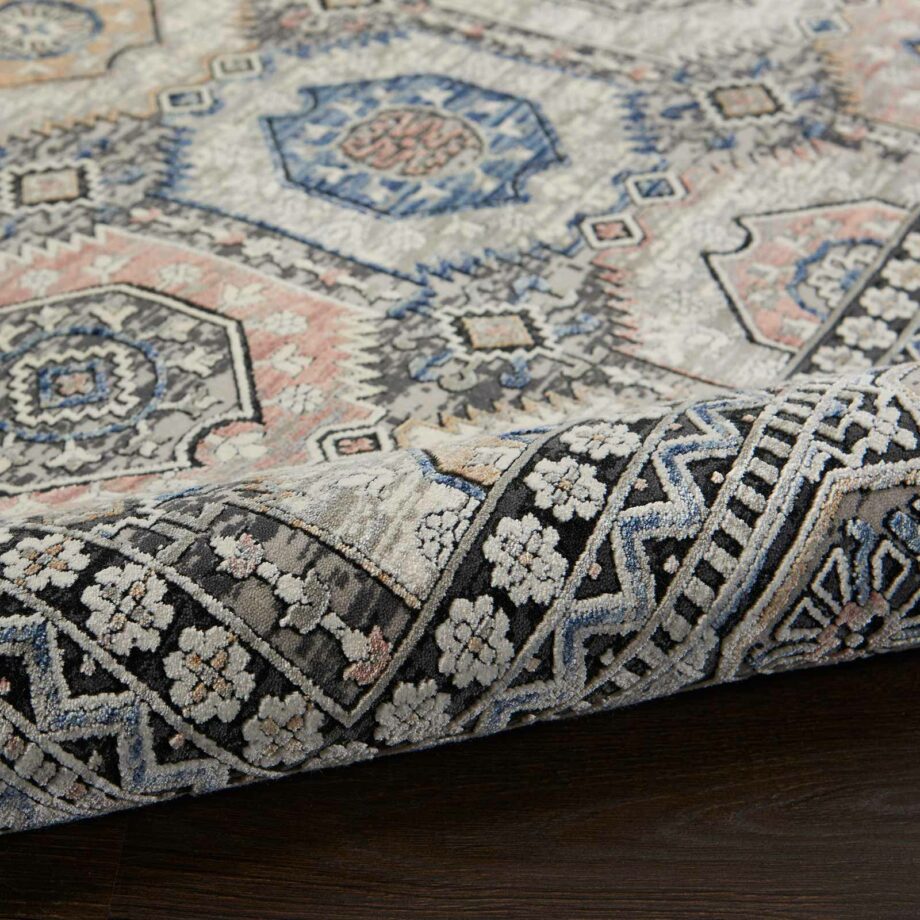 Nourison rug Starry Nights STN09 GRYNV GREY NAVY 5x7 099446797230 TX01