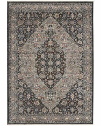 Nourison rug Starry Nights STN11 GRYBL GREY BLUE 5x7 099446797414