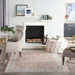 Nourison rug Starry Nights STN12 BLUSH 5x7 099446804891 interior 3