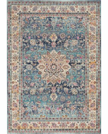 Nourison rug Vintage Kashan VKA01 BLUE 5x7 099446454997 MAIN