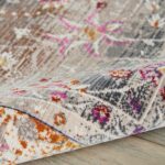 Nourison rug Vintage Kashan VKA01 GREY 5x7 099446455116 TX01