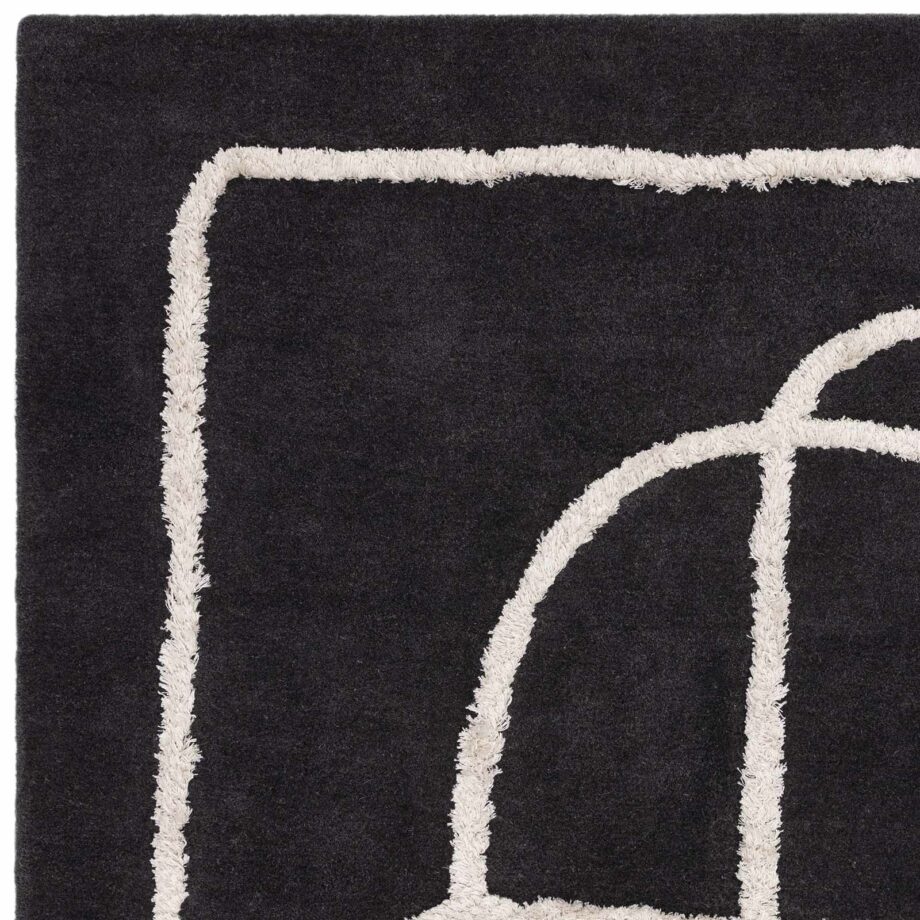 Asiatic rug 94 Infinity Charcoal 2