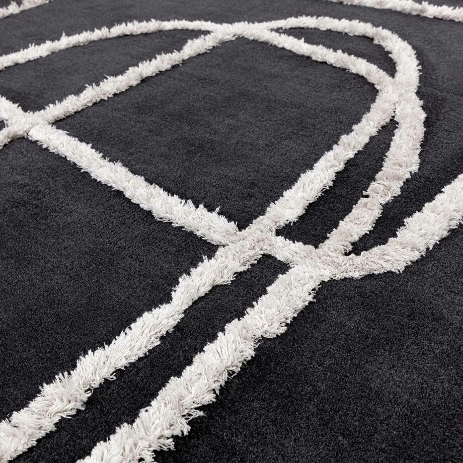 Asiatic rug 94 Infinity Charcoal 4