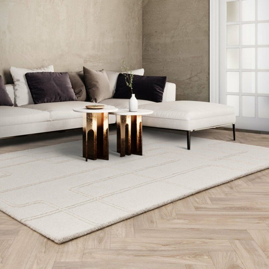 Asiatic rug Ada Ivory interior