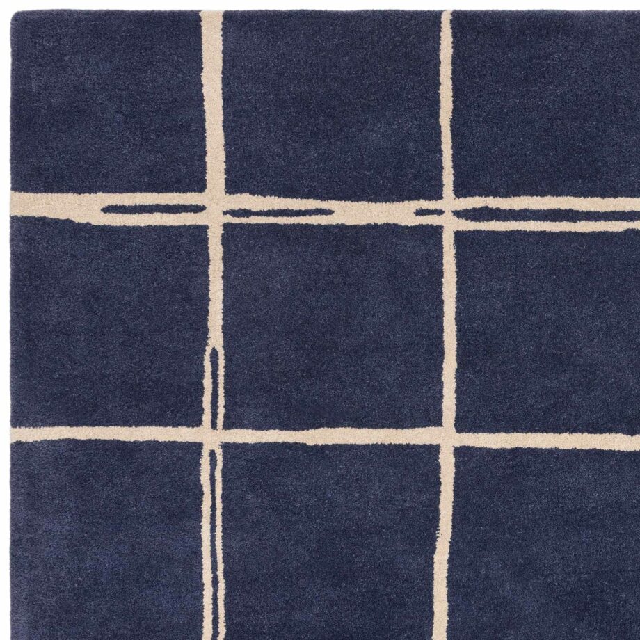 Asiatic rug Albany Grid Marine 2