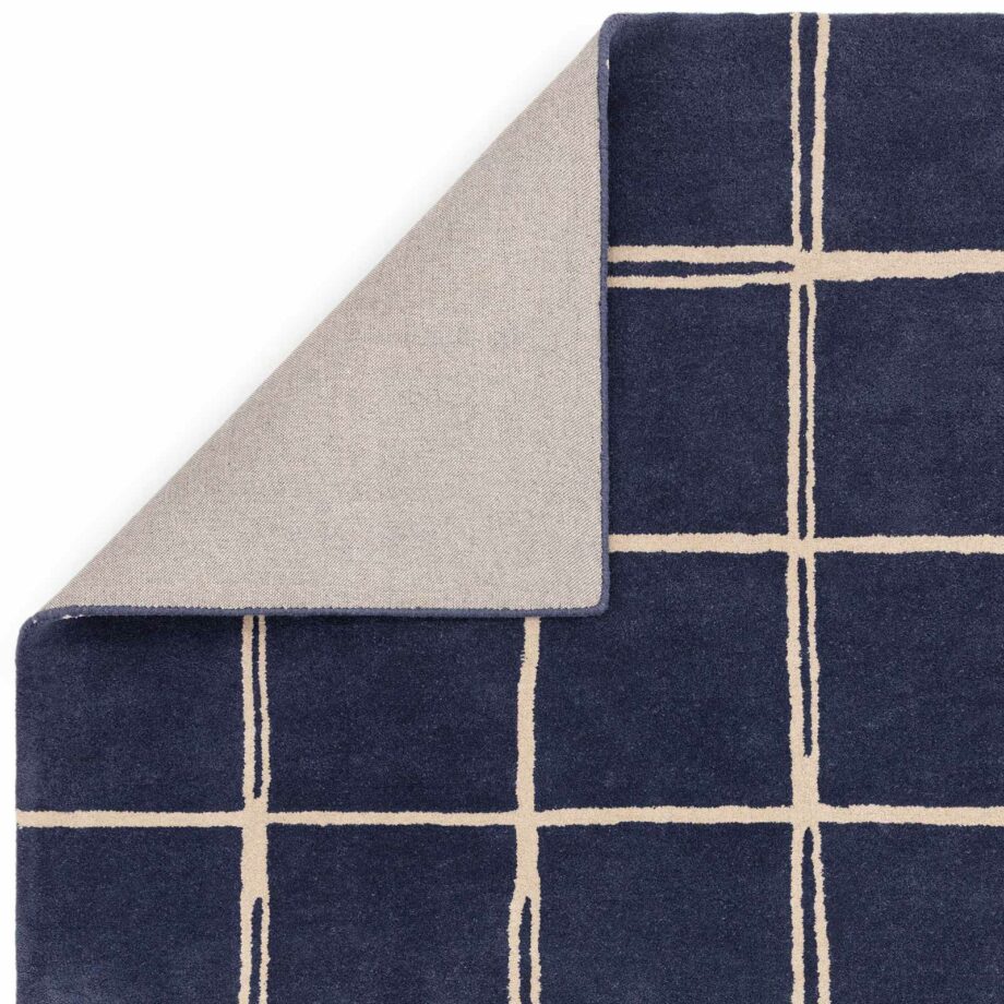Asiatic rug Albany Grid Marine 3