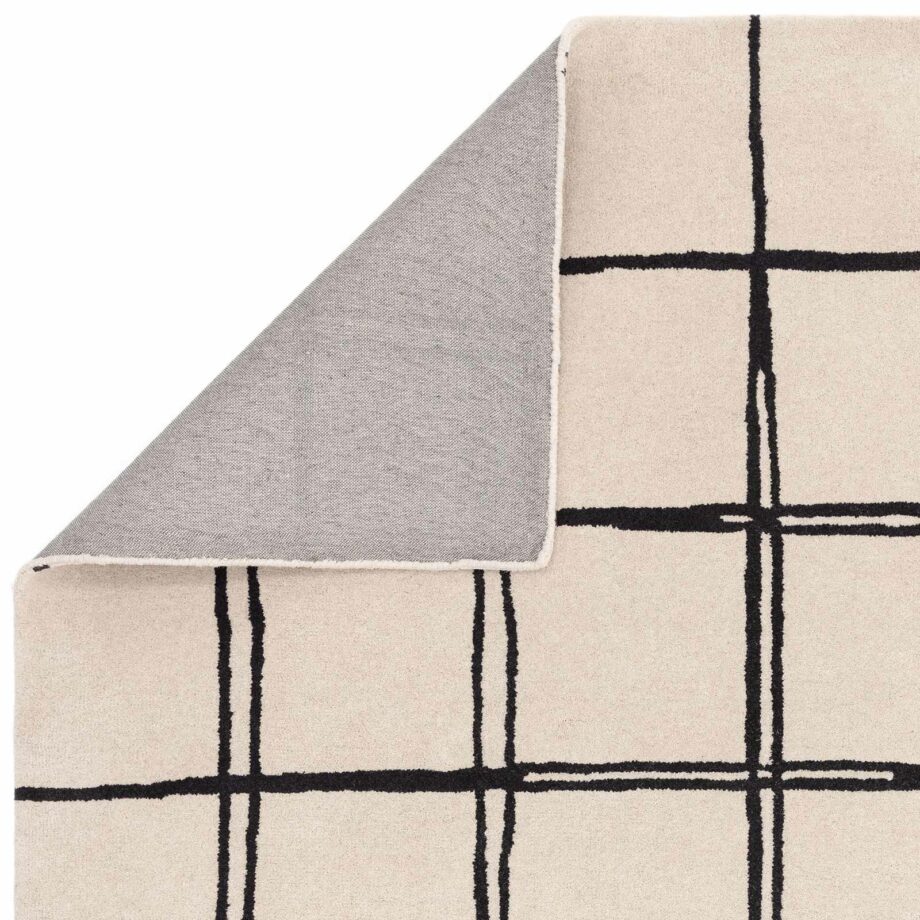Asiatic rug Albany Grid Monochrome 3