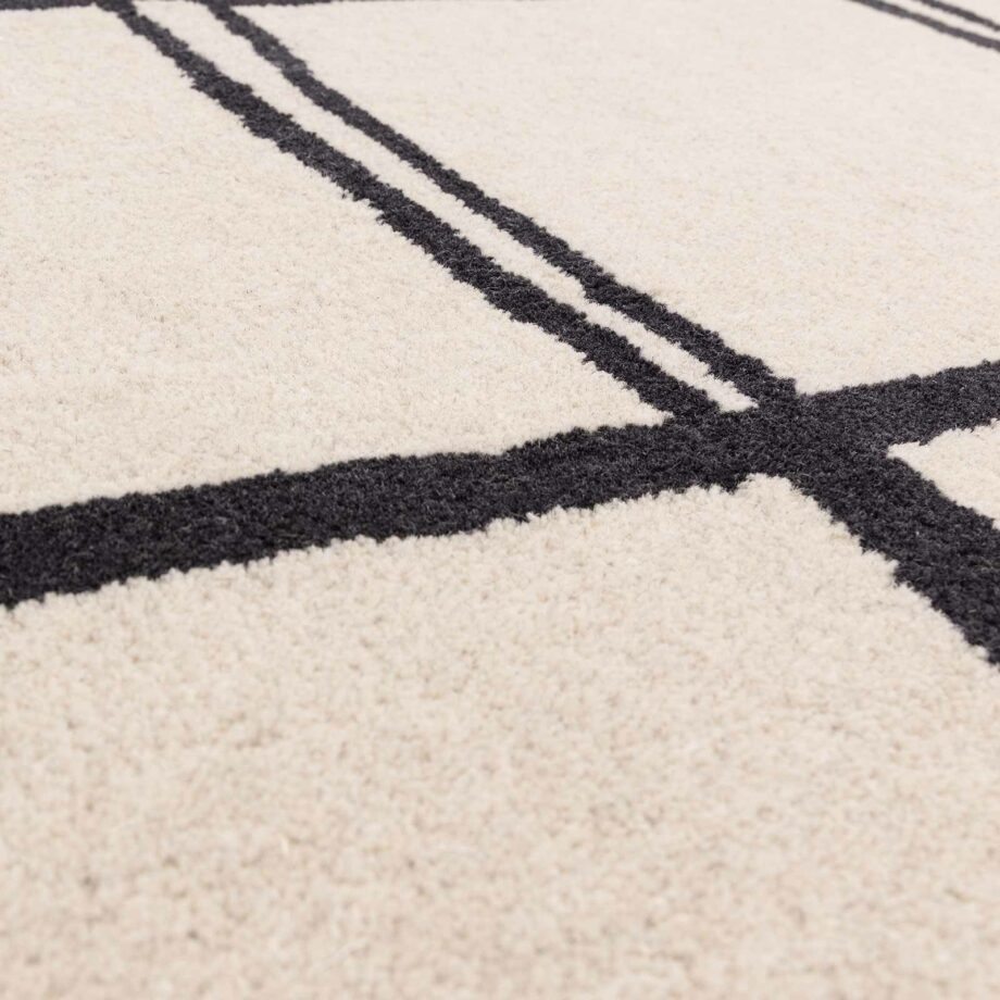 Asiatic rug Albany Grid Monochrome 4