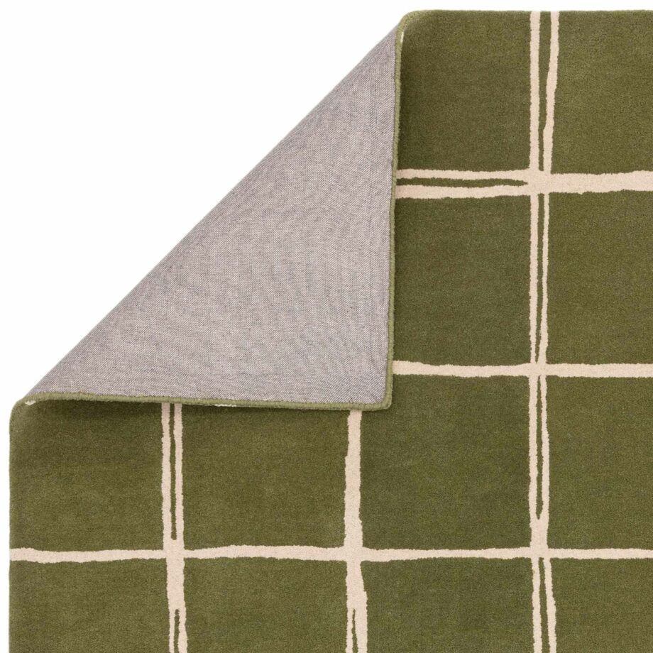 Asiatic rug Albany Grid Olive 3