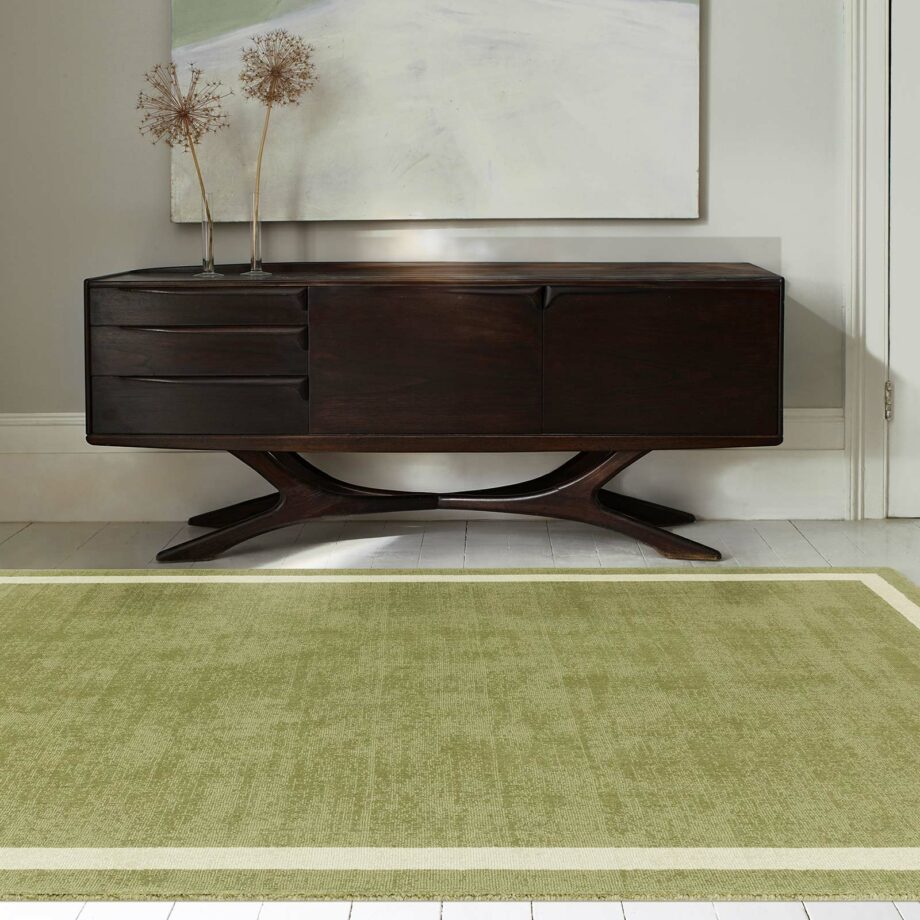 Asiatic rug Albi Green interior square