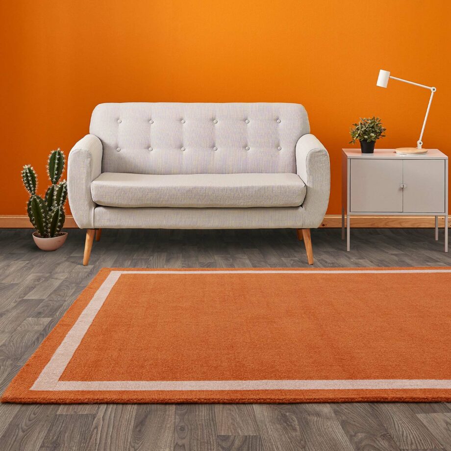 Asiatic rug Albi Orange interior new square
