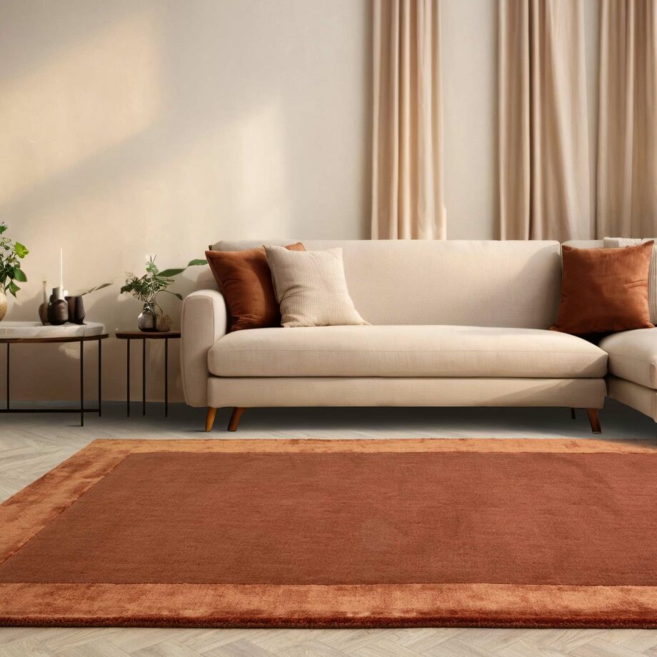 Asiatic rug Ascot Rust interior