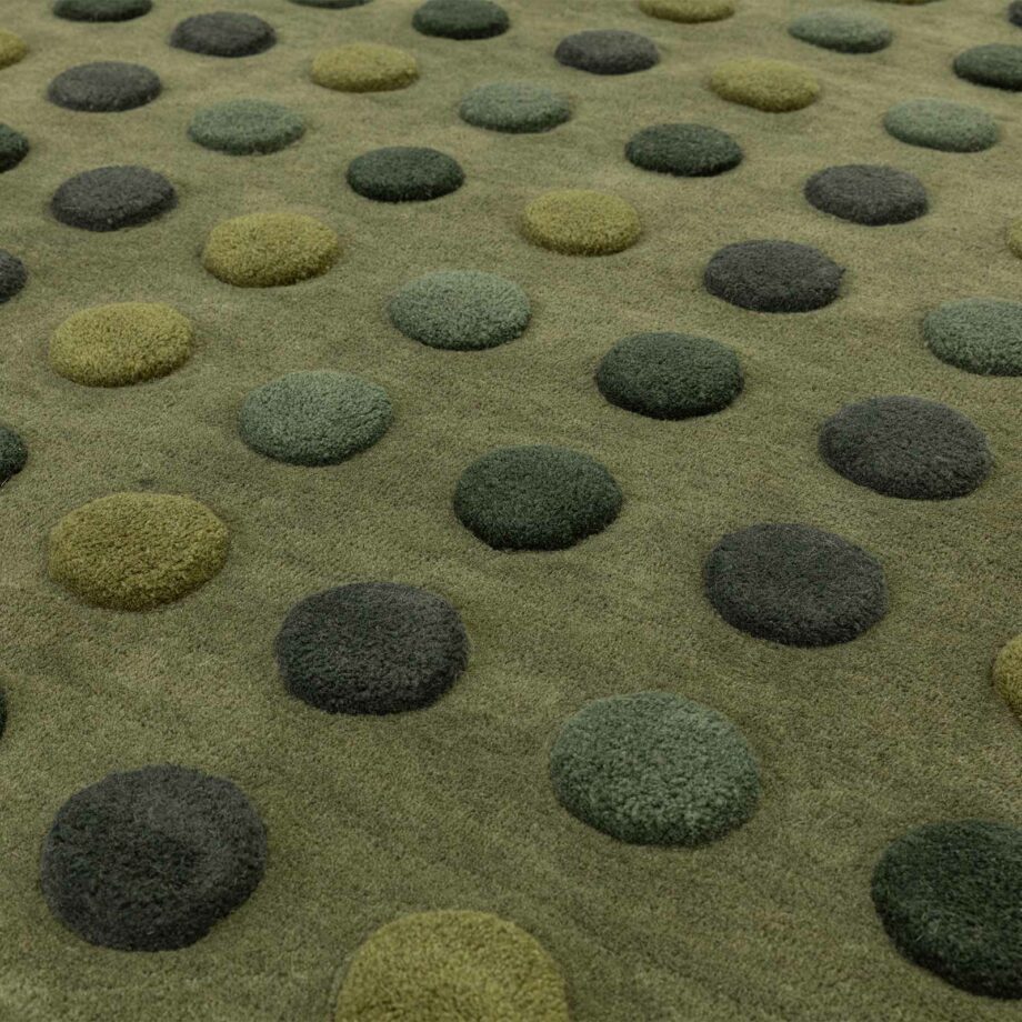 Asiatic rug Dotty Green 4