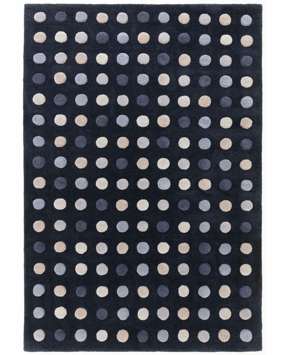 Asiatic rug Dotty Navy N