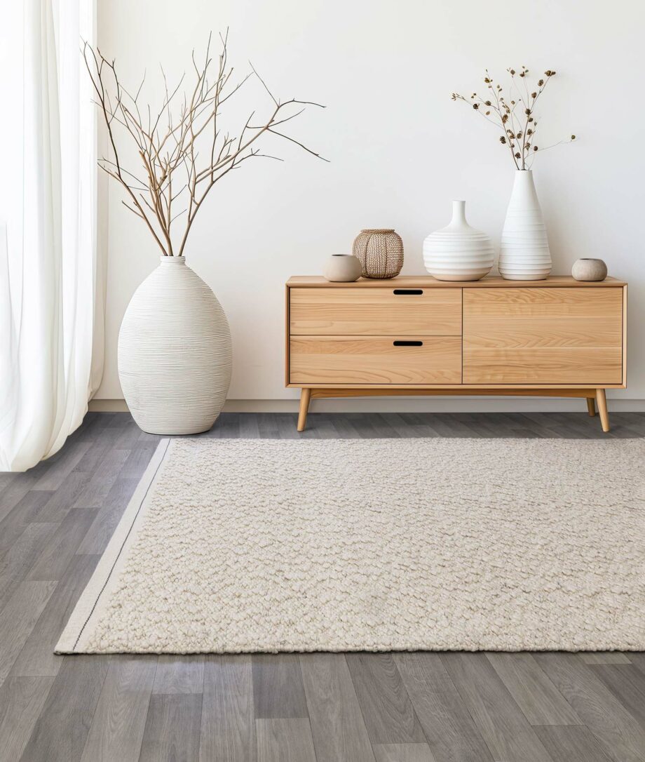 Asiatic rug Elm Ivory interior