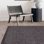 Asiatic rug Elm charcoal interior