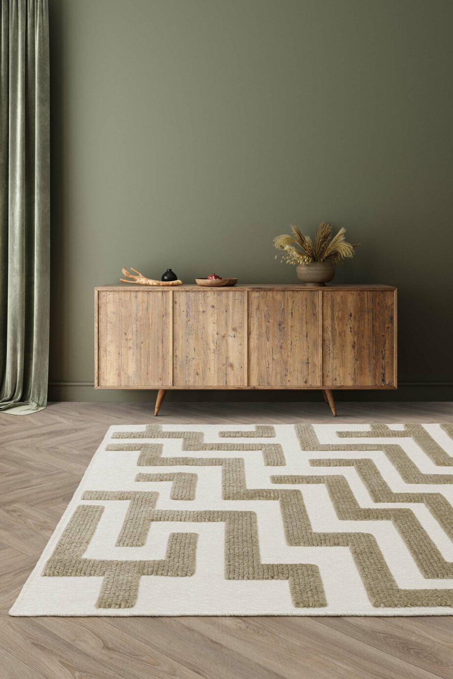 Asiatic rug Freja Cove Sand interior