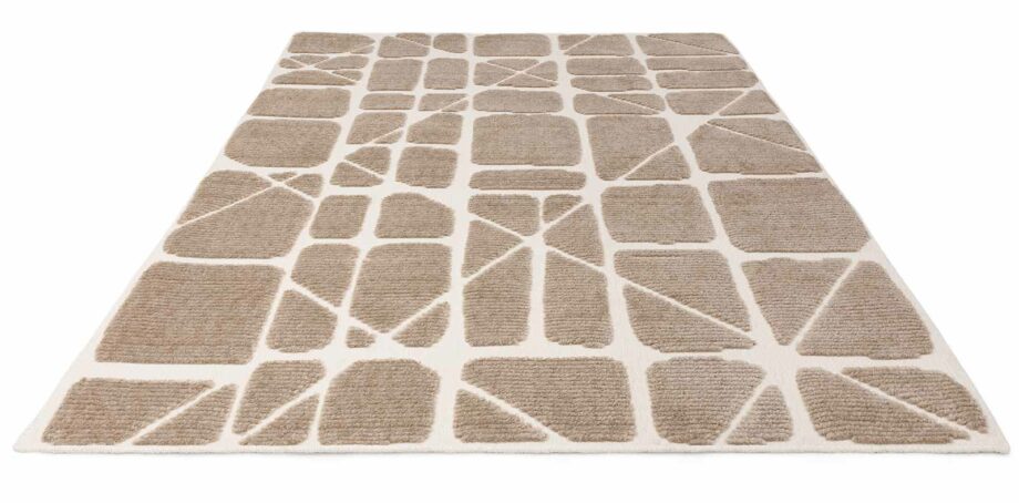 Asiatic rug Freja Method Sand 1 3D