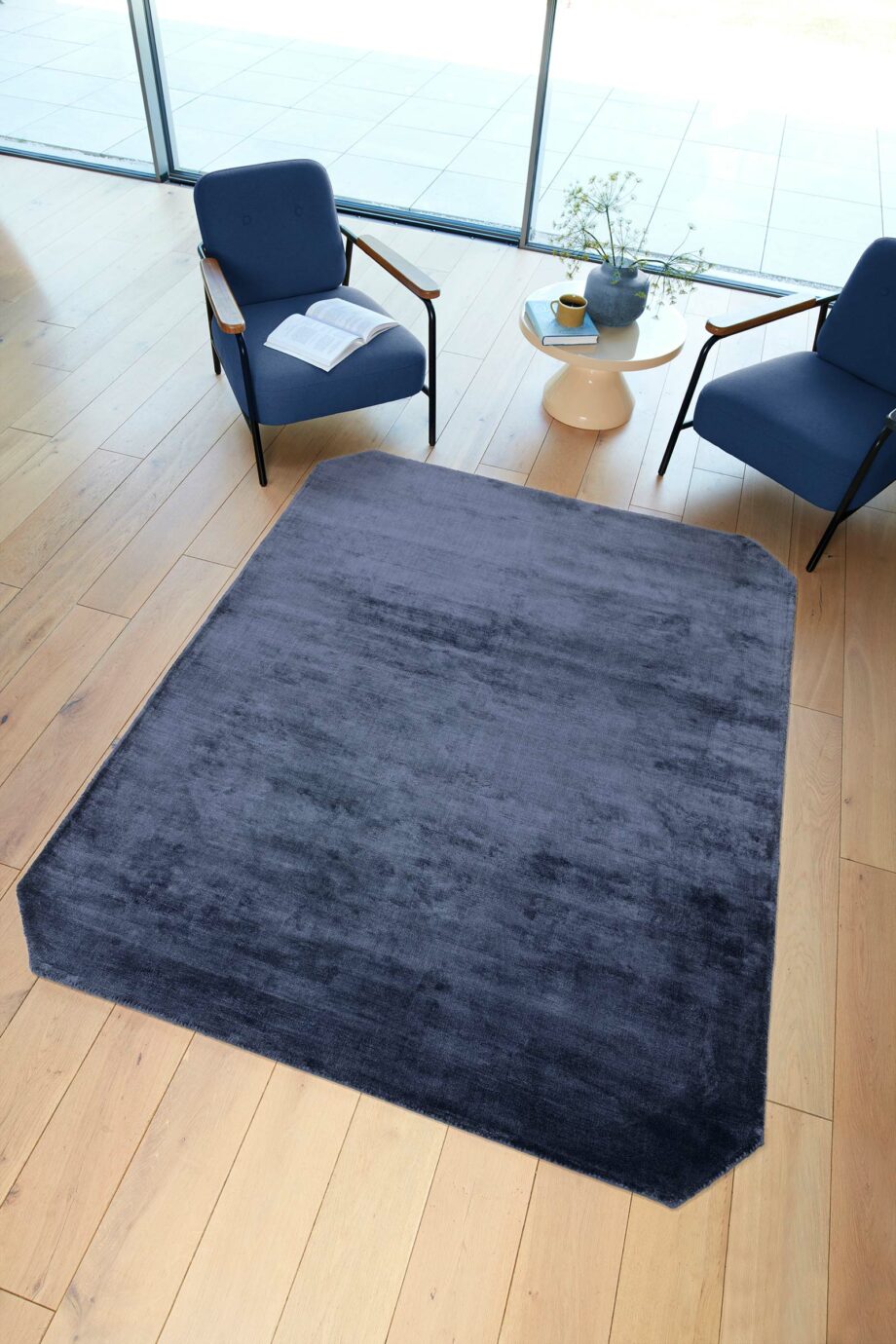 Asiatic rug Gleam Navy interior