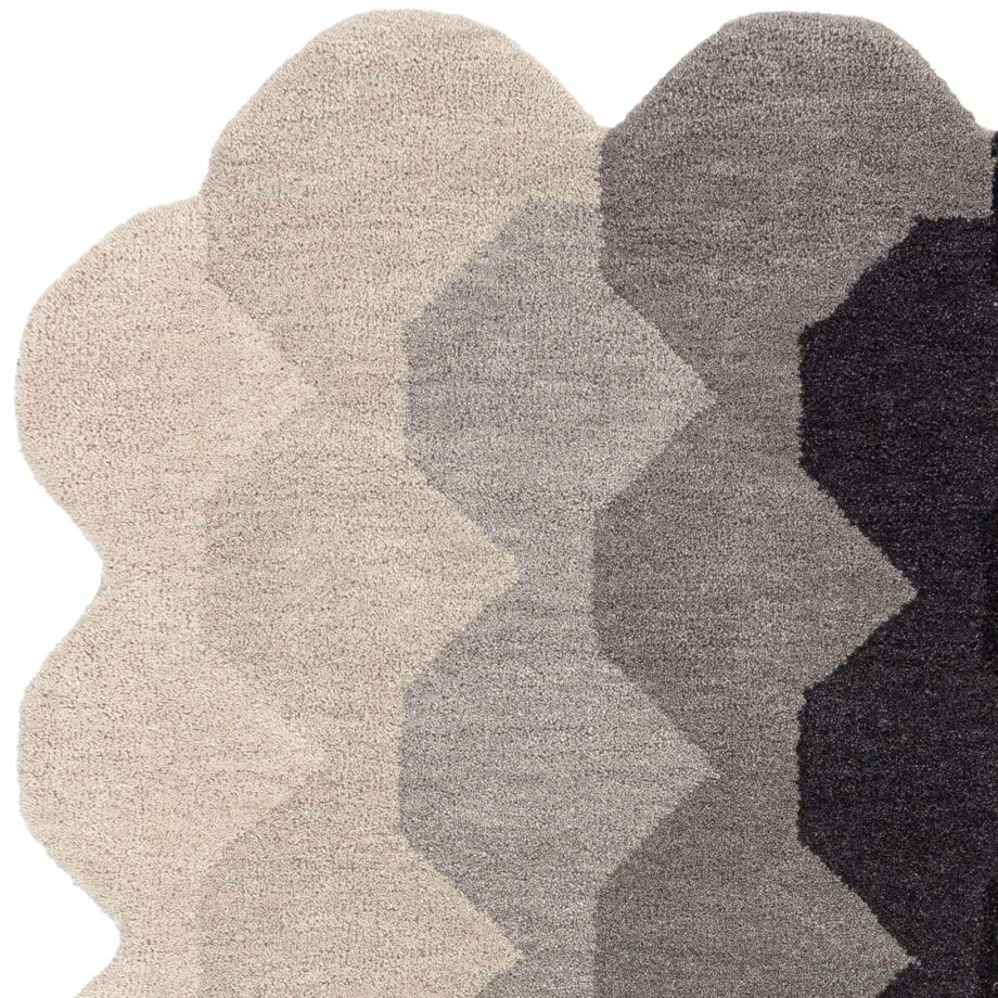 Asiatic rug Hive Charcoal 2
