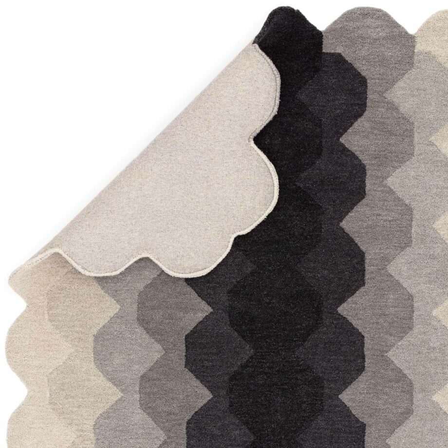 Asiatic rug Hive Charcoal 3