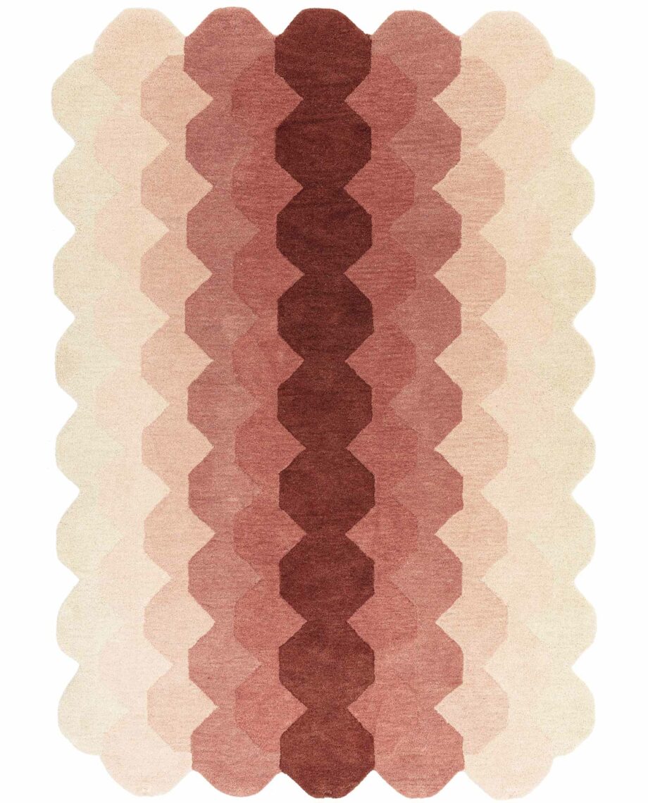 Asiatic rug Hive Pink