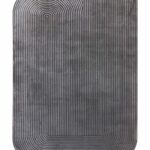 Asiatic rug Kuza Shape Black Charcoal