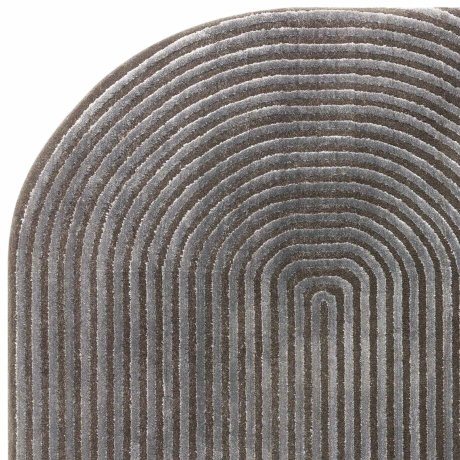 Asiatic rug Kuza Shape Black Charcoal 2