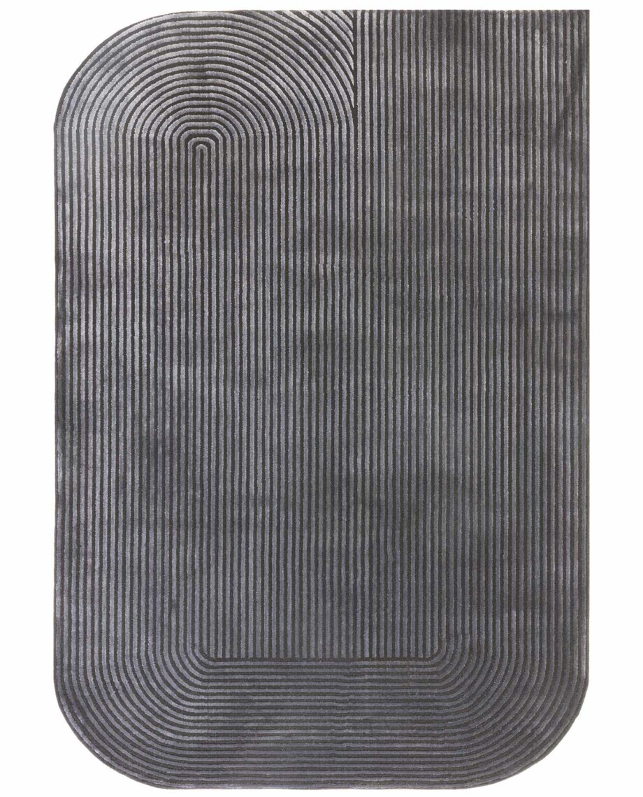 Asiatic rug Kuza Shape Black Charcoal