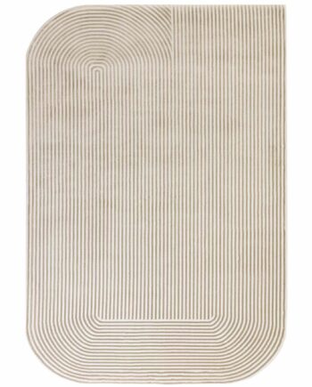 Asiatic rug Kuza Shape Gold Cream