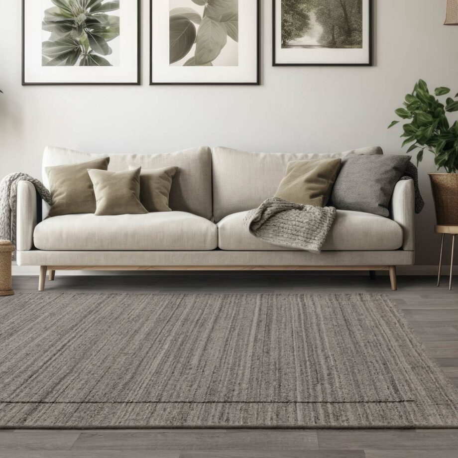 Asiatic rug Larson Charcoal interior