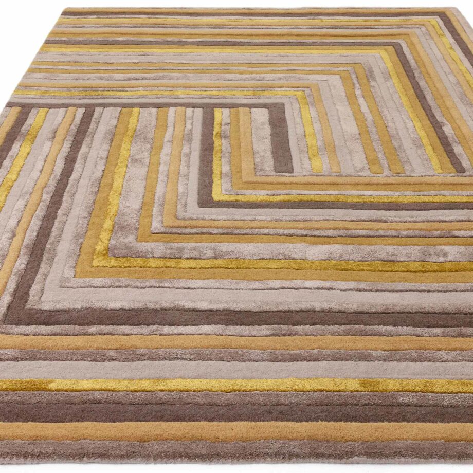 Asiatic rug Matrix 79 Network Gold 1