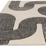 Asiatic rug Matrix 87 Arches Black 1