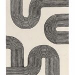 Asiatic rug Matrix 87 Arches Black