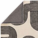 Asiatic rug Matrix 87 Arches Black 3