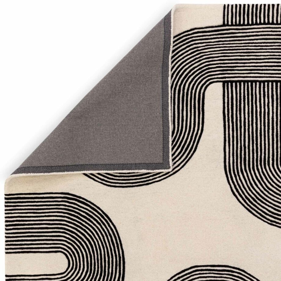 Asiatic rug Matrix 87 Arches Black 3