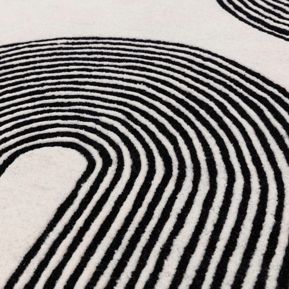 Asiatic rug Matrix 87 Arches Black 4