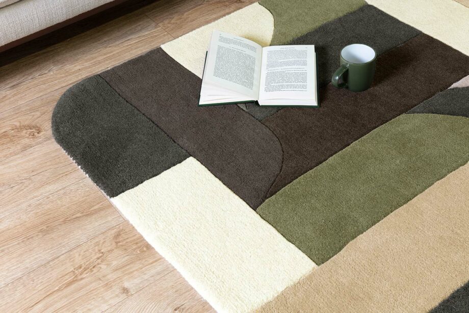 Asiatic rug Matrix 90 Klotski Sage interior