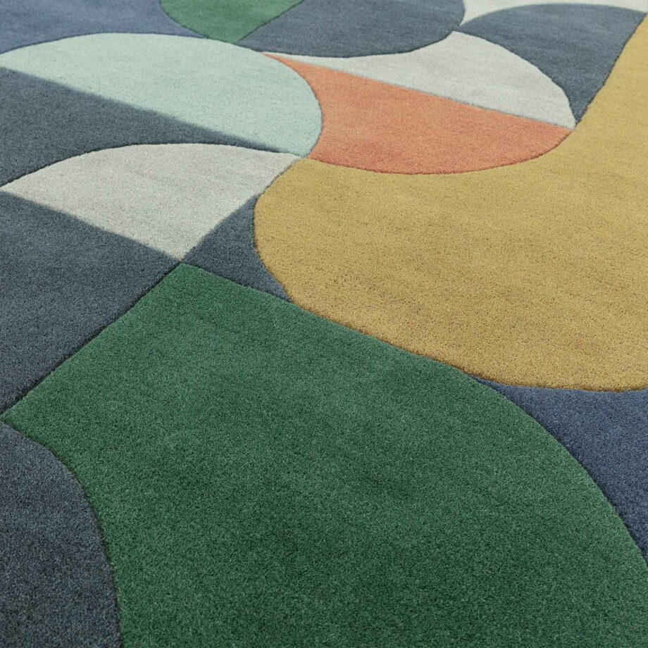 Asiatic rug Matrix 91 Statement Navy 4