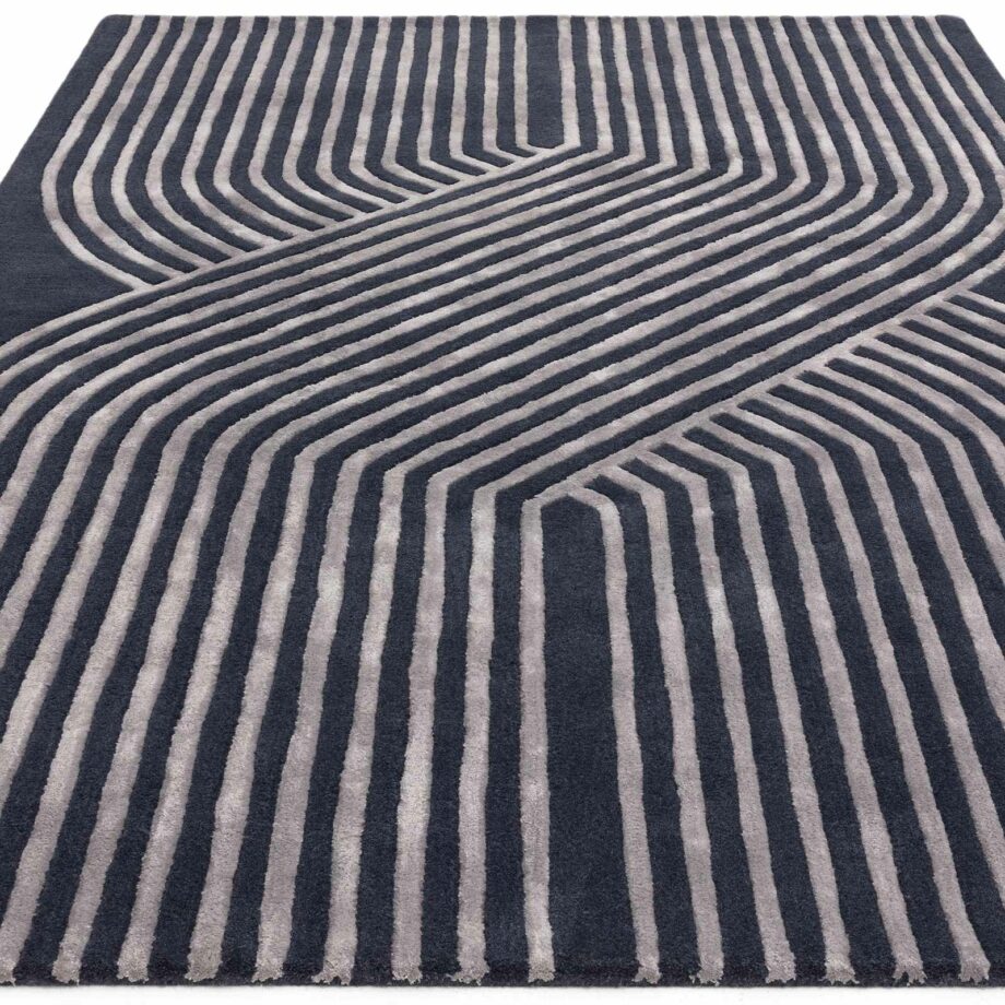 Asiatic rug Matrix 97 Solstice Navy 1