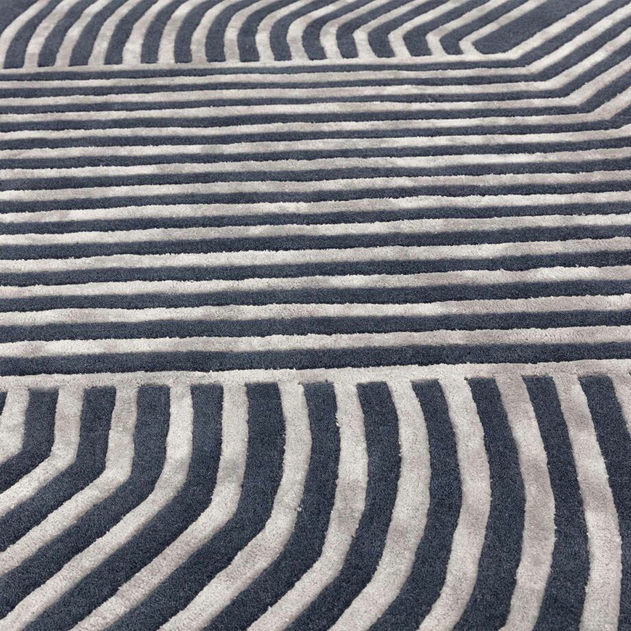 Asiatic rug Matrix 97 Solstice Navy 4
