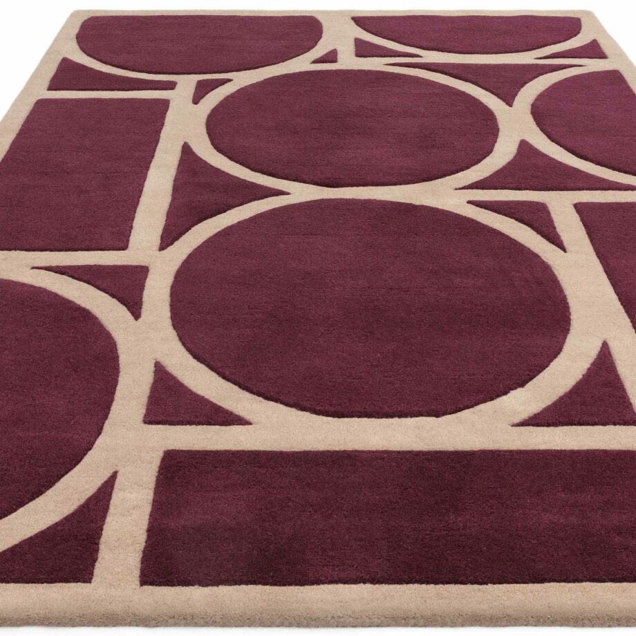 Asiatic rug Metro Plum 1