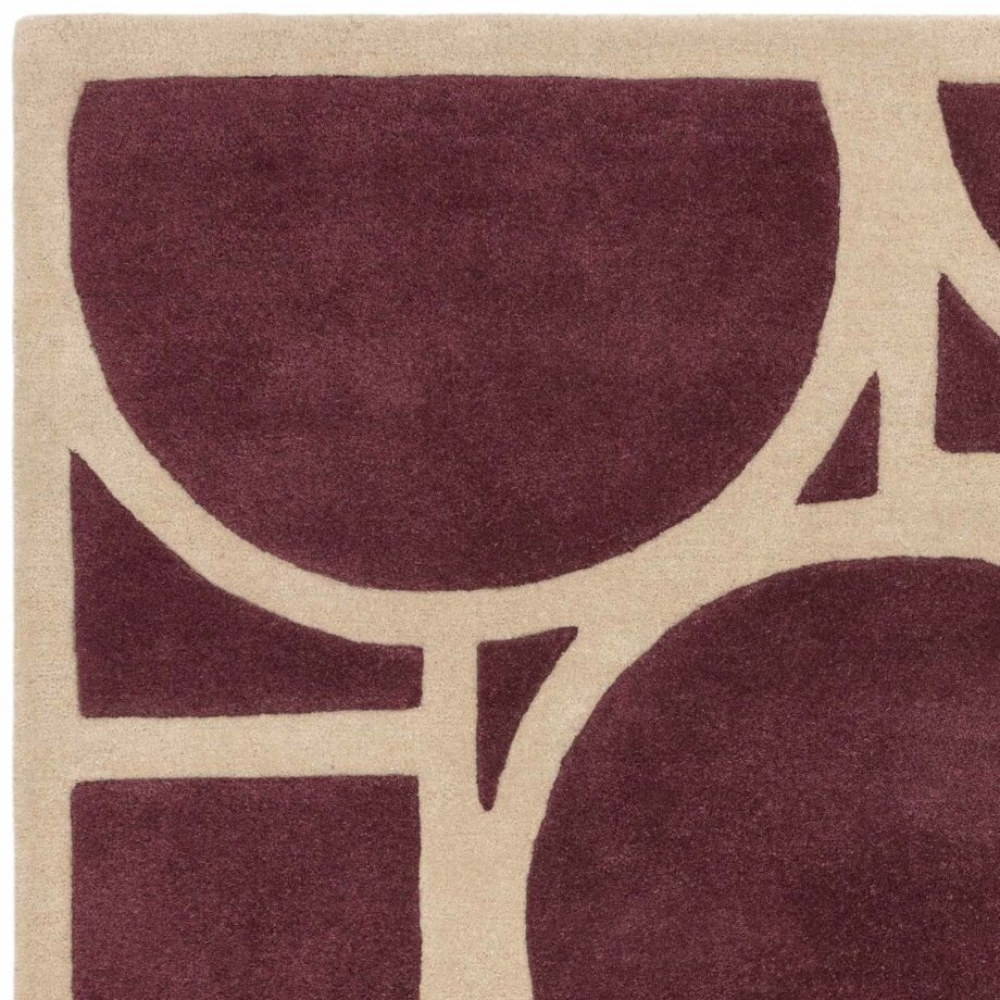 Asiatic rug Metro Plum 2