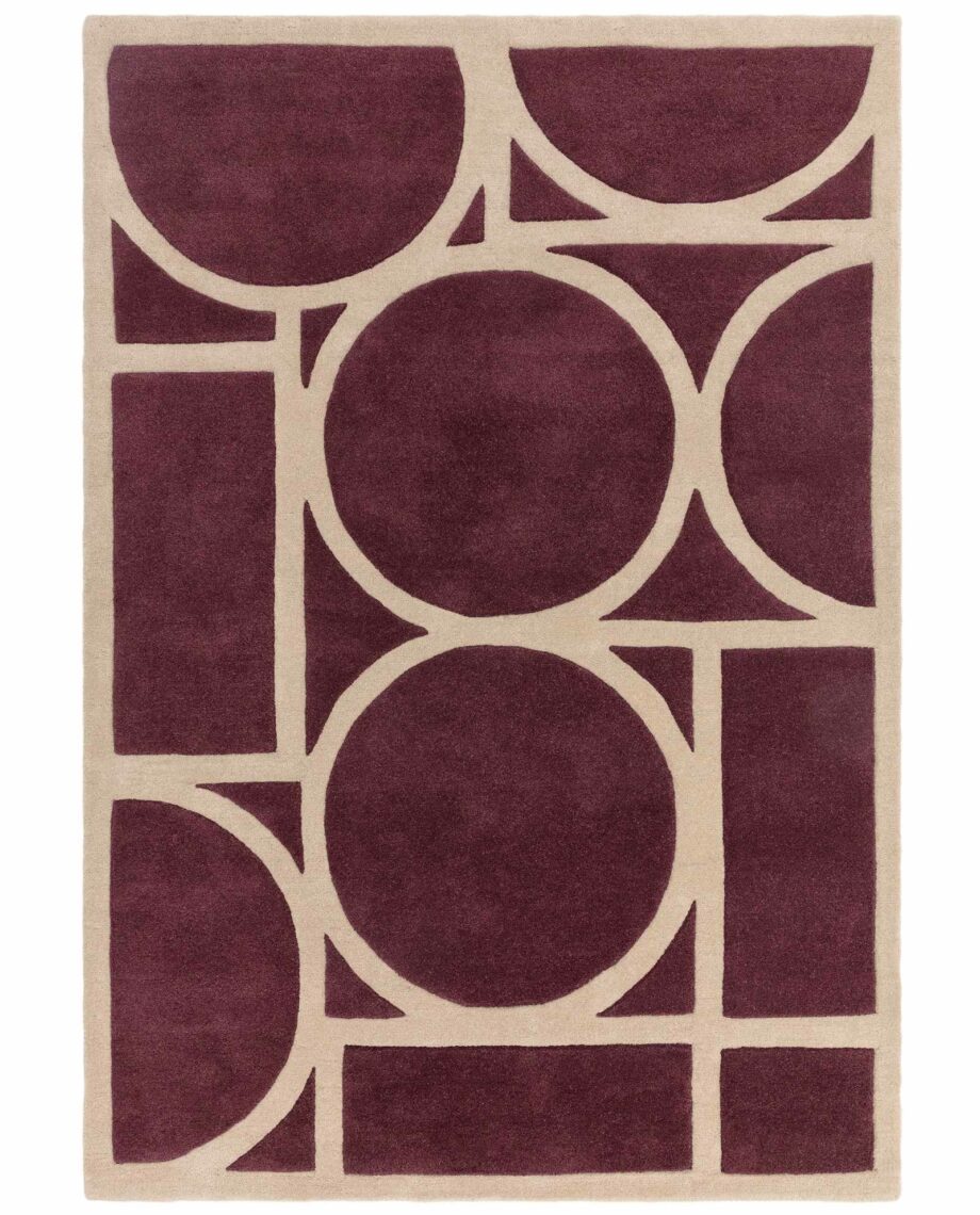 Asiatic rug Metro Plum