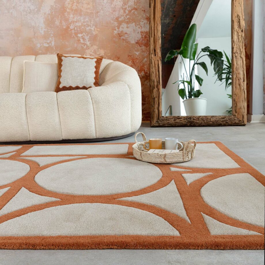 Asiatic rug Metro Rust interior new