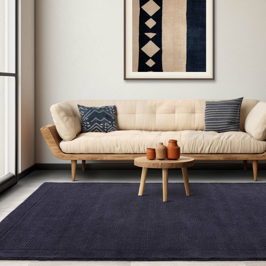 Asiatic rug York Navy interior square