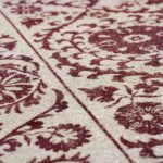Louis De Poortere rug Antiquarian Suzani 9734 Zephyr zoom 6