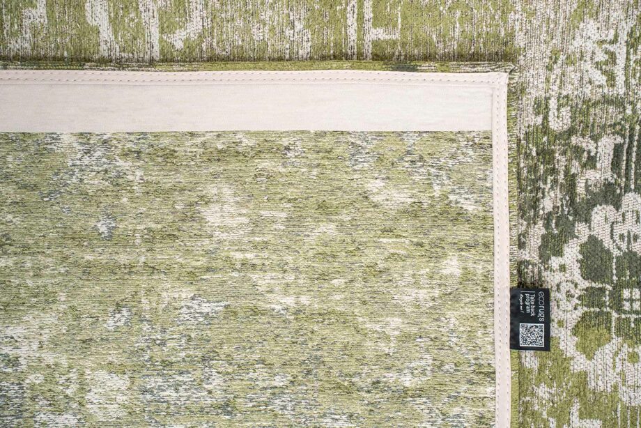 Louis De Poortere rug Antiquarian Tabriz 9645 Olive Wood back