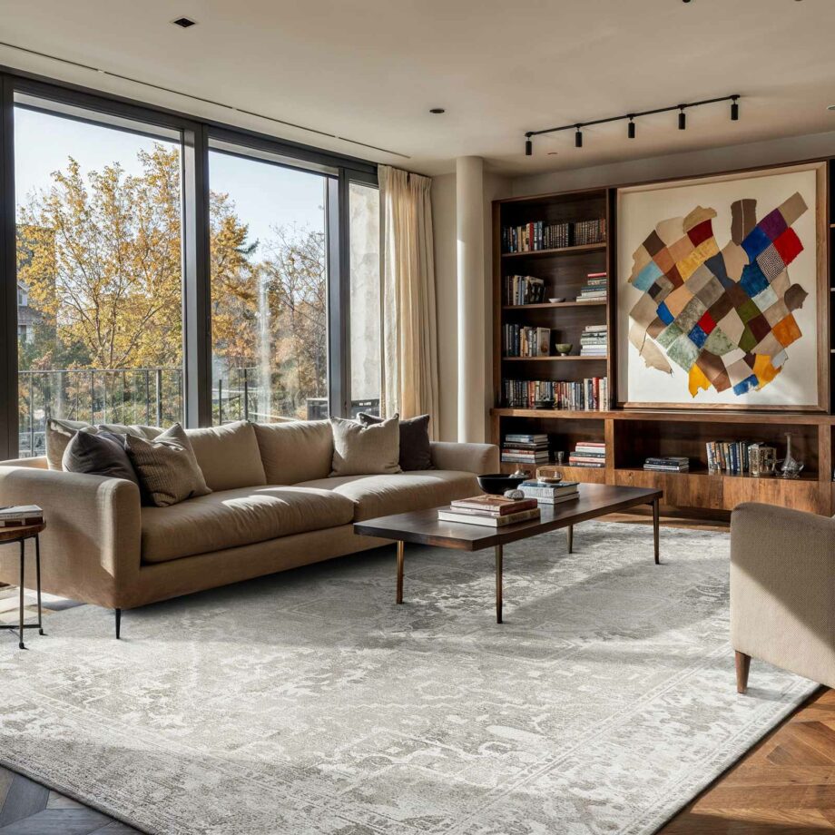 Louis De Poortere rug Antiquarian Tabriz 9647 Tabriz Suede